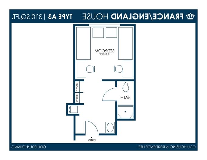 France and England Floor Plans